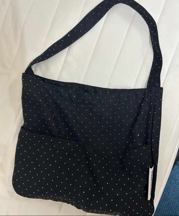 エコバッグ masmarulez Rabbit eco bagblack flower 5011165830 MUSINSA | MASMARULEZ Rabbit eco bag_Twilight Black