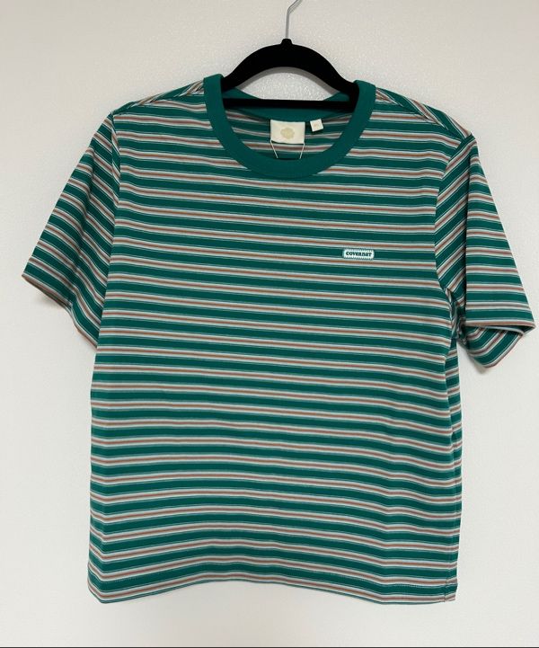MUSINSA | COVERNAT WOMAN Women's Striped T-Shirt Butter