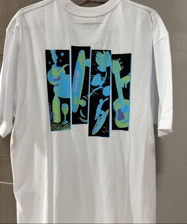 MUSINSA | thisisneverthat® 4 Panels Tee Off Black