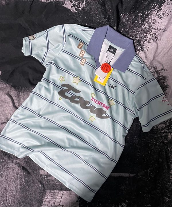 【SUNLOVE】 Striped Tour Golf Jersey /追跡付 SUNLOVE】 Striped Tour Golf Jersey /追跡付
