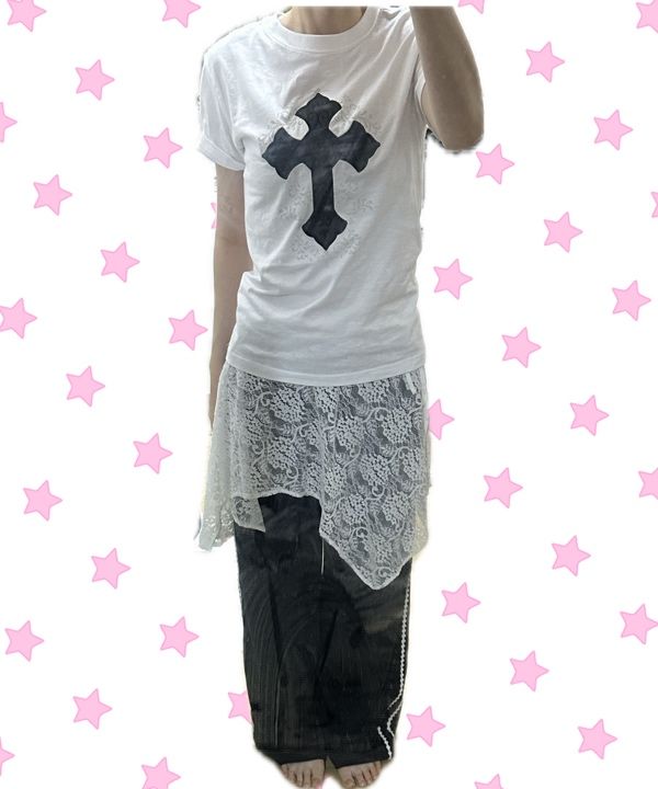 MUSINSA公式 | AAKAM AKM CROS2 Half Top (Black)