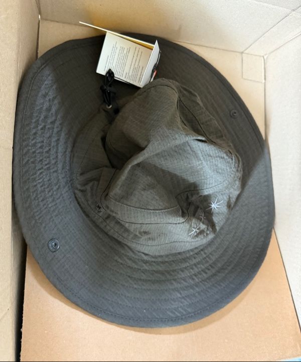 MUSINSA公式 | SUNLOVE Grid Pioneer Bucket Hat Brown