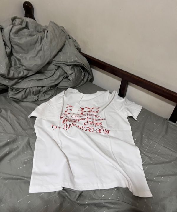 MUSINSA | AEAE WEB LOGO T-SHIRTS [STRAWBERRY]