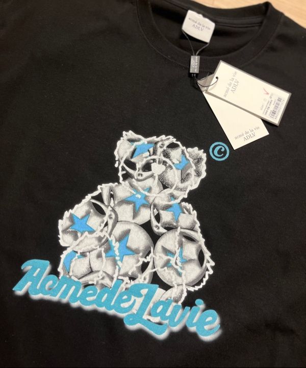 MUSINSA | acmé de la vie STAR BEAR SHORT SLEEVE T-SHIRT