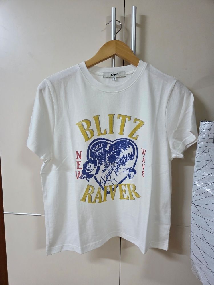 MUSINSA | RAIVE Pop New BLITZ Graphic T-Shirt VW5ME603_3color