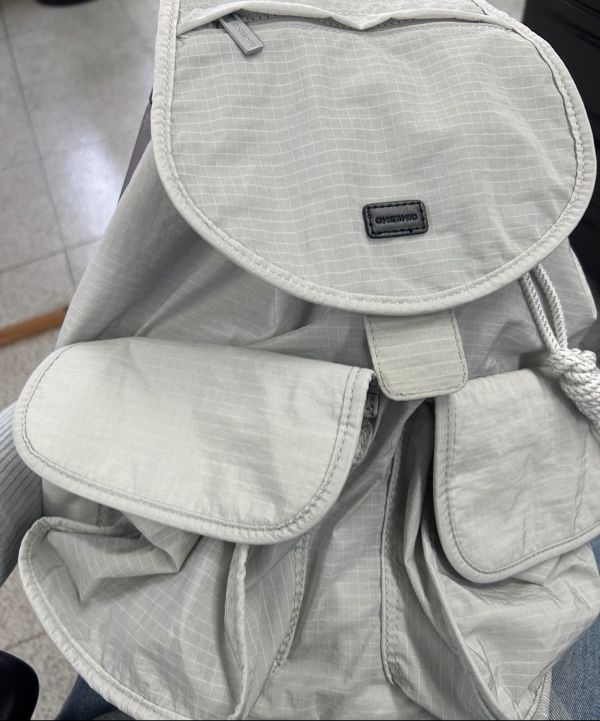 MUSINSA | OHESHIO TWO POCKET BACKPACK, KHAKI