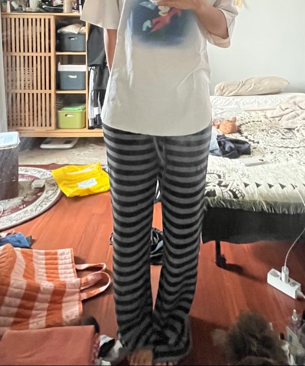 【SCULPTOR】Couch Potato Fuzzy Pants MUSINSA | SCULPTOR Couch Potato Fuzzy Pants Midnight