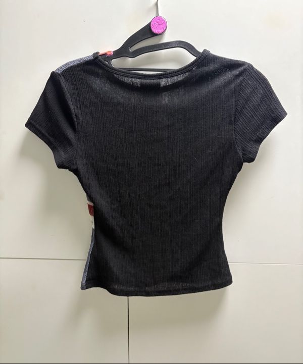 MUSINSA | SCULPTOR Union Jack Baby Tee Black