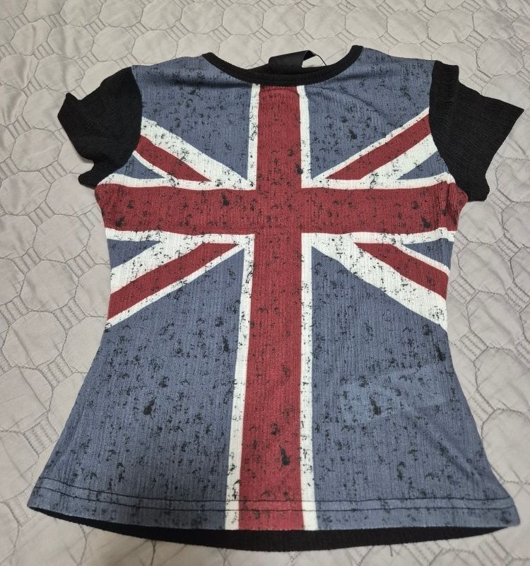 SCULPTOR Union Jack Baby Tee トップス Tシャツ Union Jack Baby Tee Black – Sculptor