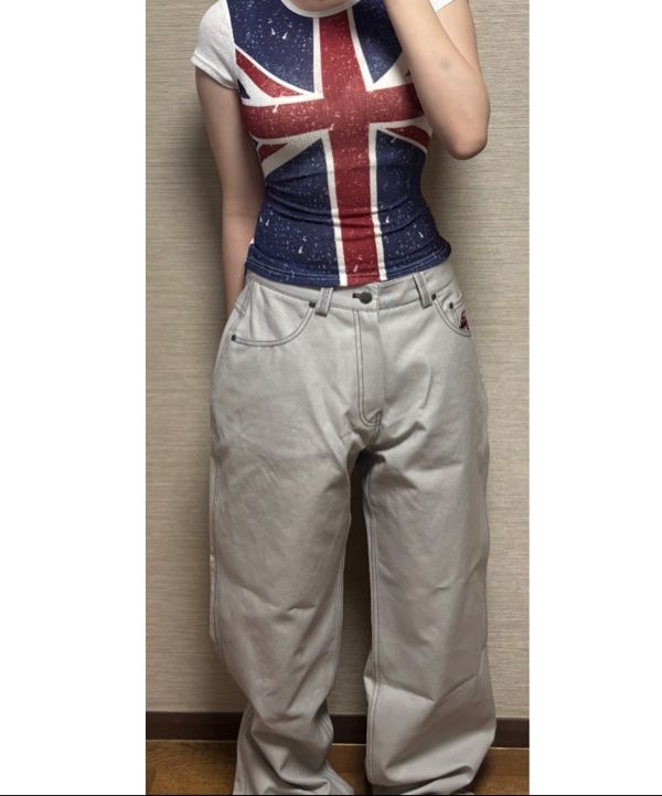SCULPTOR Union Jack Baby Tee トップス Tシャツ Union Jack Baby Tee White – Sculptor