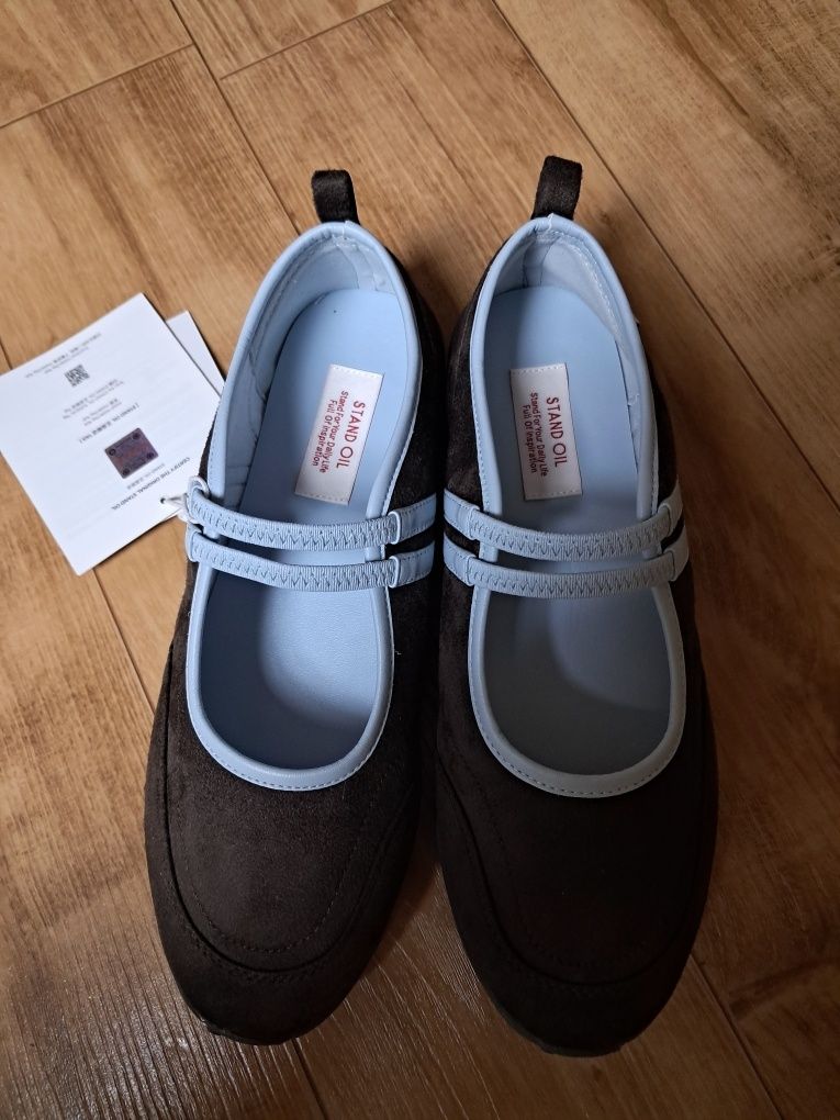 Stand Oil] Strap Mary Jane Sneakers - Black | eBay