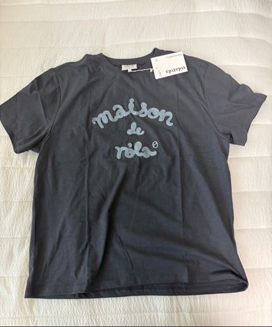 MUSINSA公式 | ROLAROLA MAISON DE ROLA EMBROIDERY LOOSE FIT T-SHIRT ...