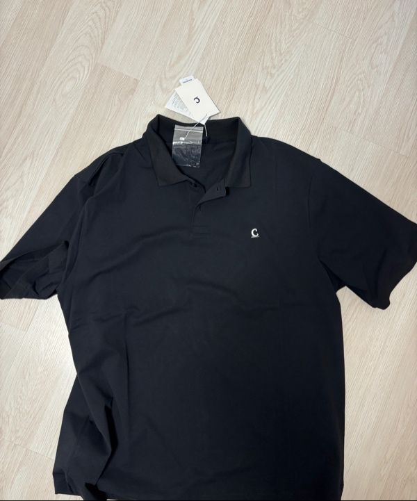 MUSINSA | COVERNAT Soft Polo T-Shirt Black