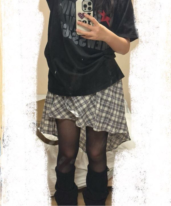 [LALAFOX] UNBALANCE WRAP CHECK SKIRT /追跡付 MUSINSA | LALAFOX UNBALANCE WRAP CHECK SKIRT PURPLE BR2WS003
