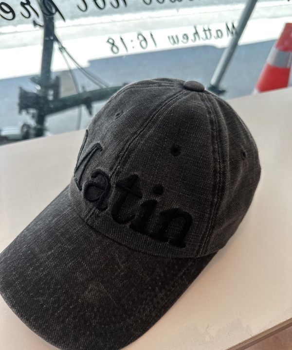 Martin Kim マーティンキム　ロゴ　ボール　キャップ　ブラック 新品 マーティンキム Matin Kim CRISP LOGO BALL CAP ロゴ