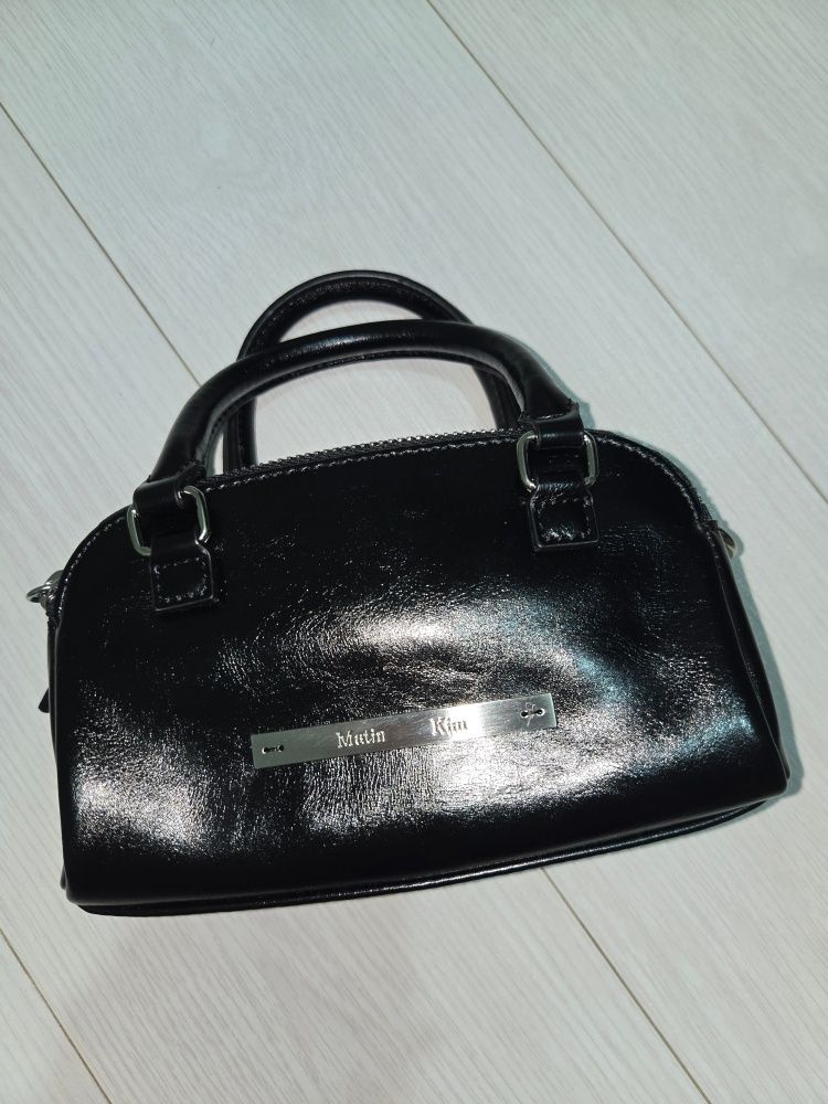 トートバッグ [MATINKIM]double zipper mini cross bag in black MUSINSA | MATIN KIM DOUBLE ZIPPER MINI CROSS BAG IN BLACK