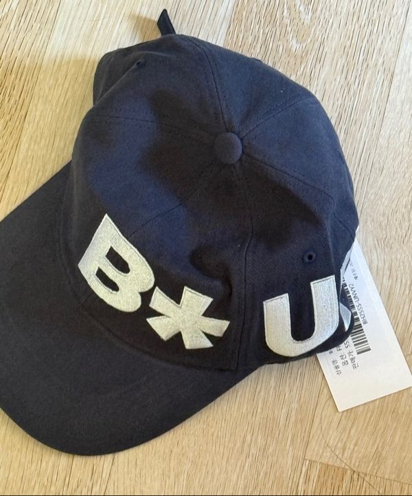 BAUF☆B SIDE LOGO BALL CAP MUSINSA | BAUF B-SIDE LOGO BALL CAP [Vintage Blue]