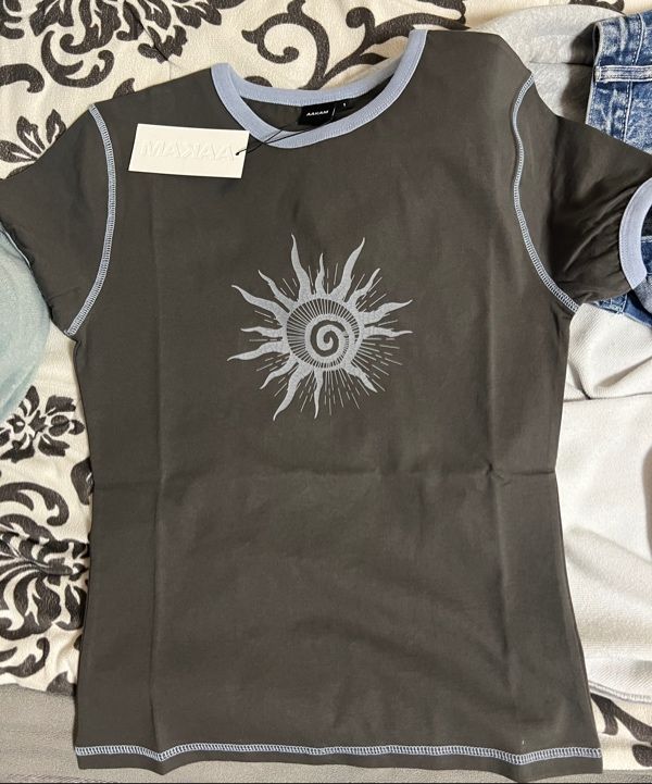 AAKAM ■ Cracked Sun Ringer Top MUSINSA | AAKAM Cracked Sun Ringer Top (Dark Gray)