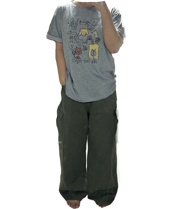 MUSINSA公式 | GENERAL IDEA Puppy Friends Loose Fit Short