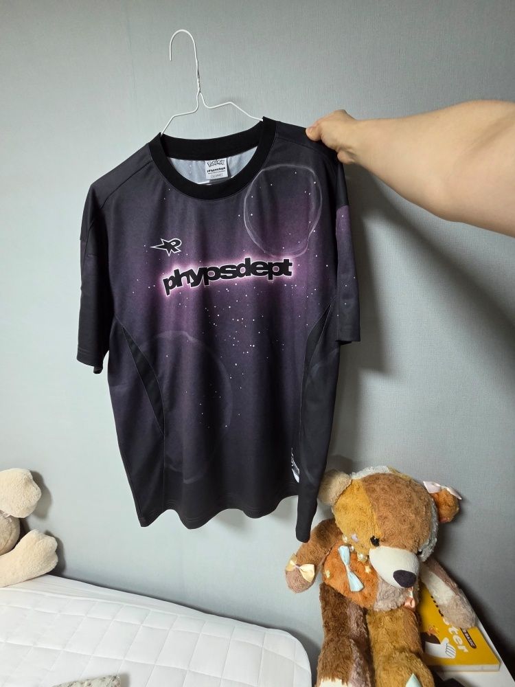 ★ Phyps Department★ Pokemon Sports Jersey Short Sleeve Bl MUSINSA | PHYPS Startail Sports Short Sleeve T-shirt_Black