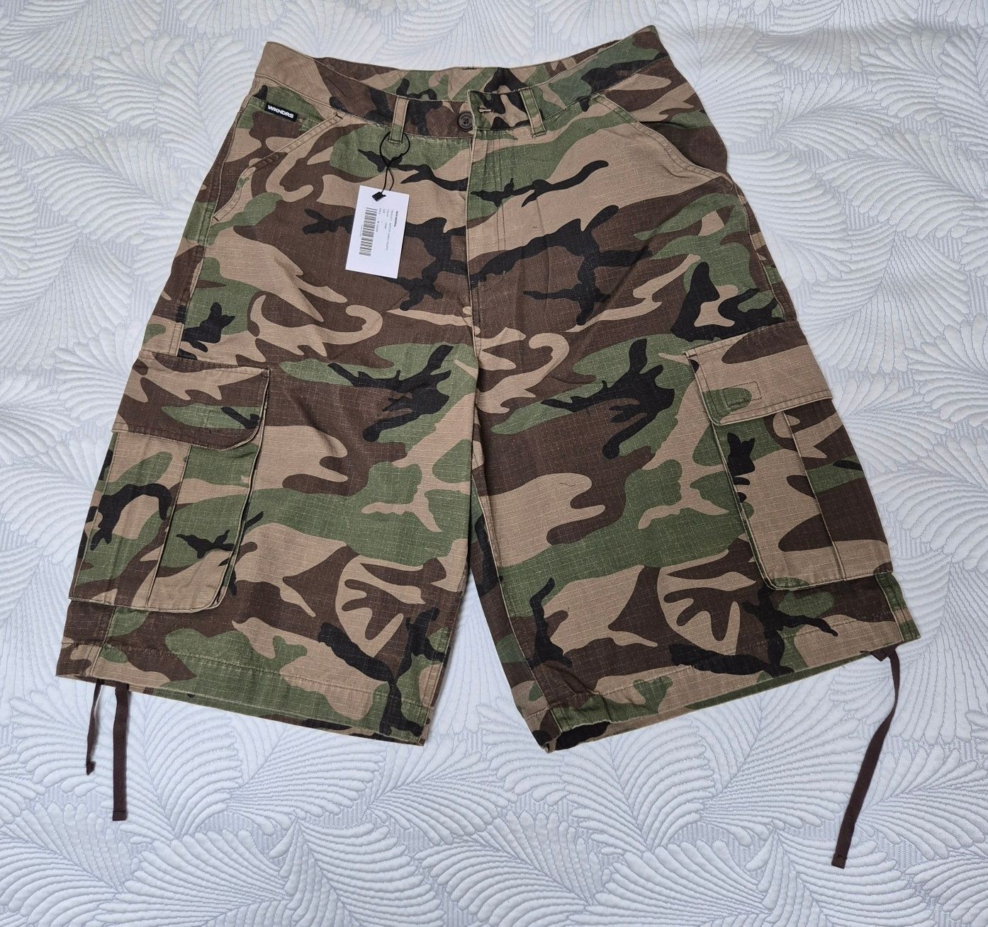 パンツ WTAPS CARGO SHORTS COTTON RIPSTOP CAMO HYDRA】Wtaps Cargo Shorts / Cotton. Ripstop 春夏口袋短褲