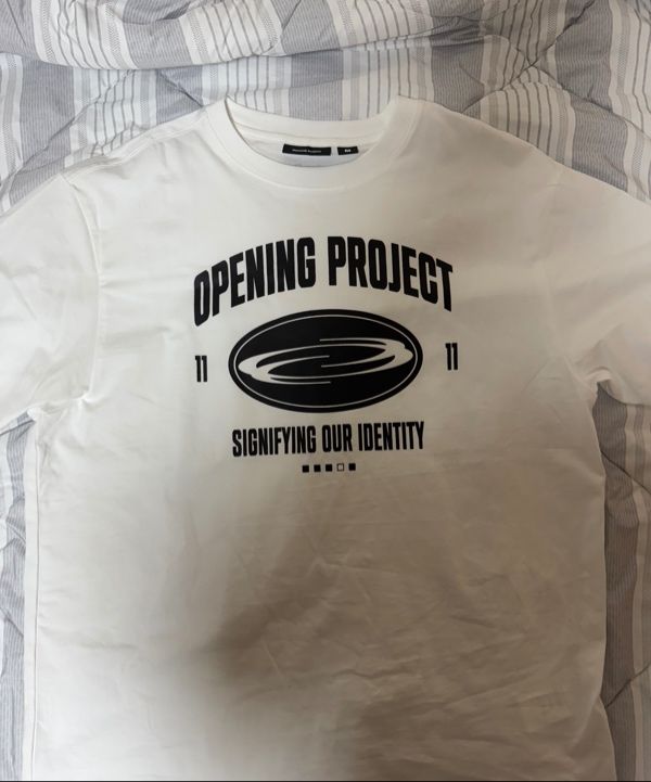 Opening Project☆Circle Arch Logo T Shirt MUSINSA | OPENING PROJECT Circle Arch Logo T Shirt - Black