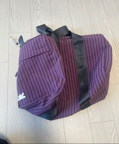 MUSINSA公式 | SUNLOVE Micro Duffle Bag Purple Grid SUNLOVE マイクロダッフルバッグ パープル 紫