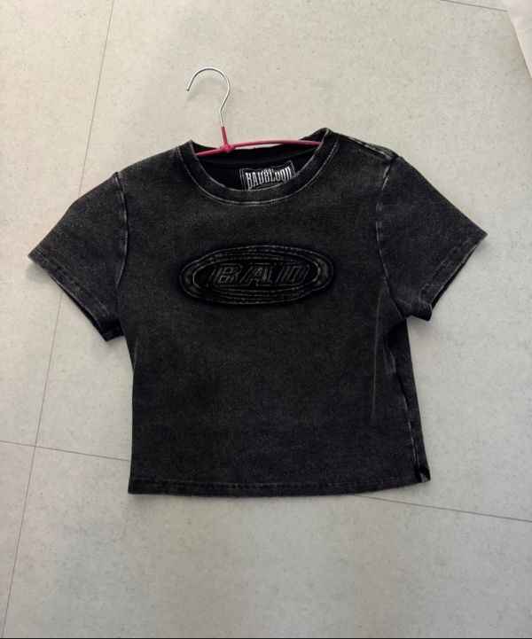 BADBLOOD ♥ Squad 1/2 Muscle T-Shirt /追跡付 MUSINSA | BADBLOOD Squad 1/2 Muscle Tee - Black