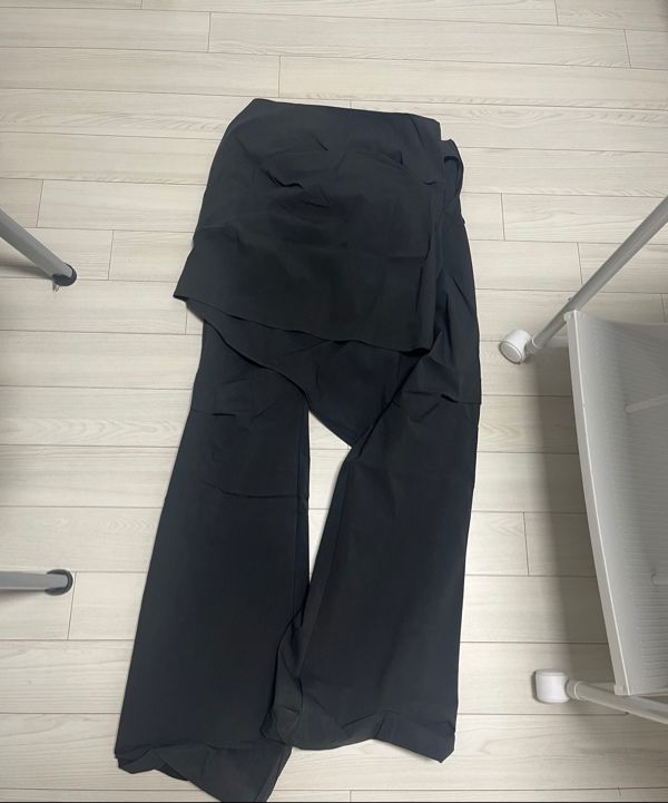 MUSINSA公式 | MISEKI SEOUL Draped chiton midi skirt pants