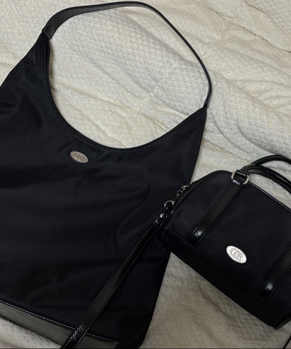 ★dumaro★ Merci shoulder bag black MUSINSA | DUMARO Merci Shoulder Bag / Black (Nylon)
