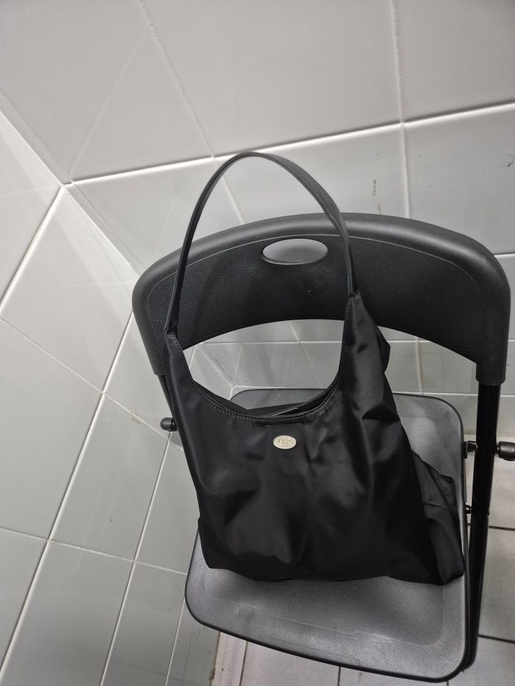 MUSINSA | DUMARO Merci Shoulder Bag / Black (Nylon)