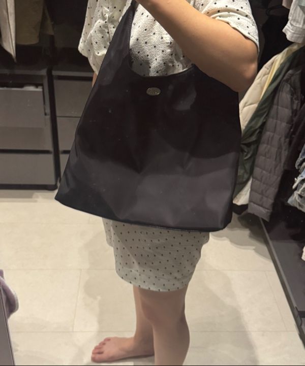★ dumaro★ Merci shoulder bag black nylon Merci Shoulder B MUSINSA | DUMARO Merci Shoulder Bag / Black