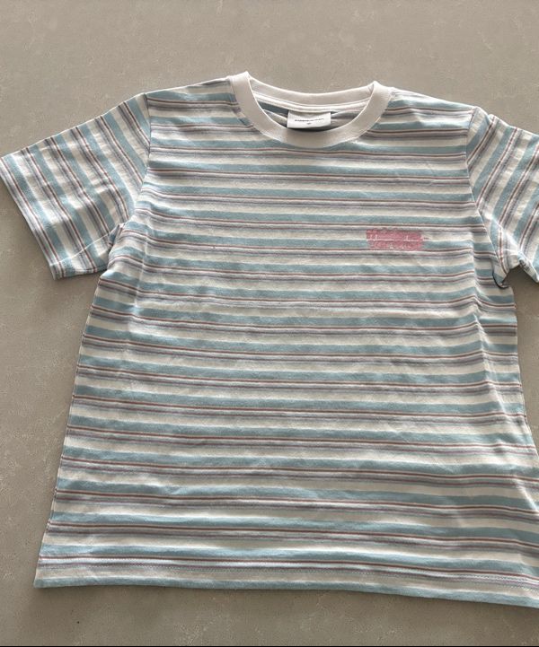 MUSINSA | thisisneverthat® Striped W Tee Khaki