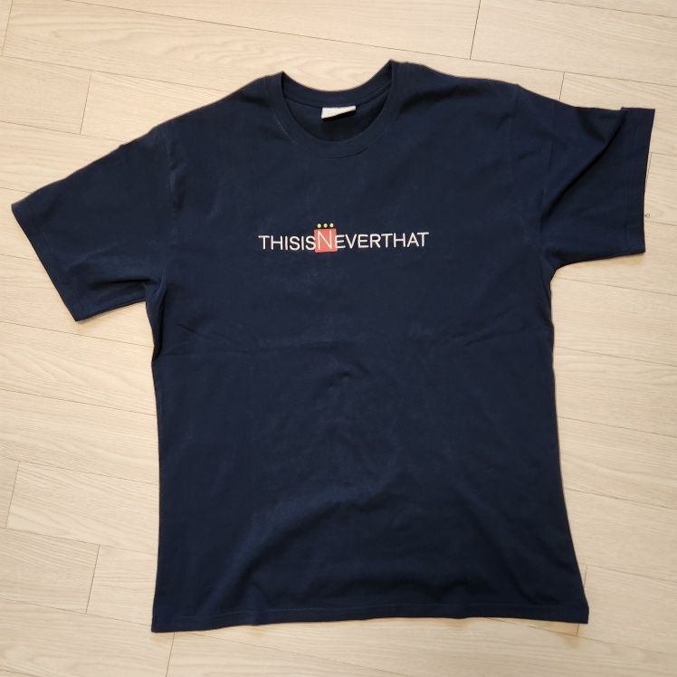 MUSINSA | thisisneverthat® 3 Dots Logo Tee White