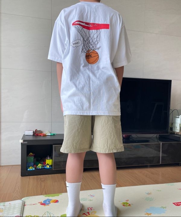 MUSINSA公式 | thisisneverthat Dunk Hoop Tee White