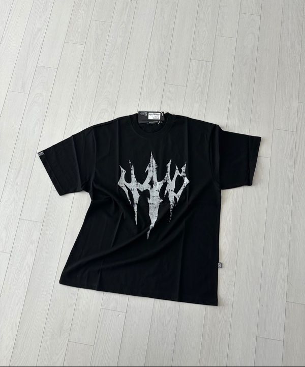 Tシャツ・カットソー NOT4NERD N4ND Trident Logo TShirts Grey J1TS008BGR Logo T-shirt | Light Grey | Jack & Jones®