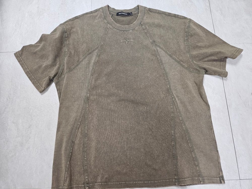 【NOT4NERD】4 Cross Symbol Pigment Incision T-Shirts /追跡付 MUSINSA | NOT4NERD 4 Cross Symbol Pigment Incision T-Shirts