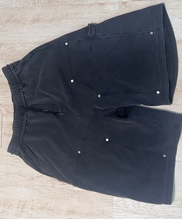 [NOT4NERD] Stud Carpenter Bermuda Sweat Shorts /追跡付 MUSINSA公式 | NOT4NERD Stud Carpenter Bermuda Sweat Shorts