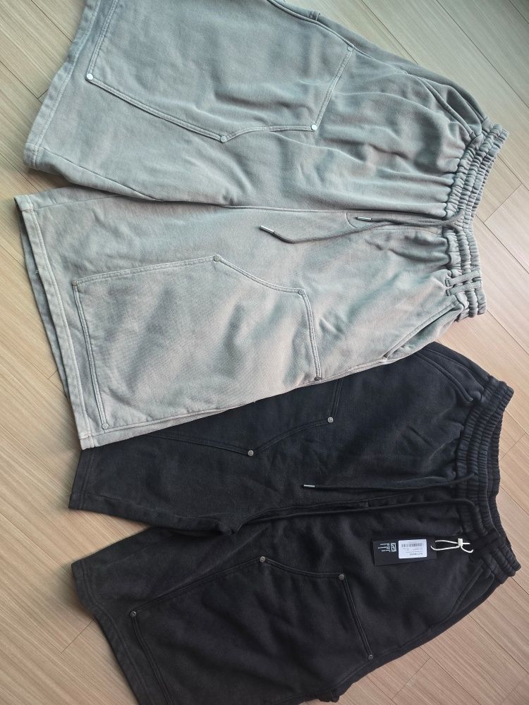 デニム・ジーパン NOT4NERD Stud Carpenter Bermuda Sweat Shorts Beige J1SP003G MUSINSA | NOT4NERD Stud Carpenter Bermuda Sweat Shorts - Beige