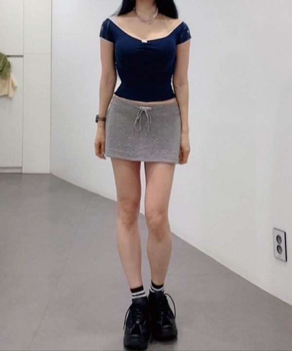 【SCULPTOR】Eyelet Knit Skort Ivory MUSINSA | SCULPTOR Eyelet Knit Skort Ivory