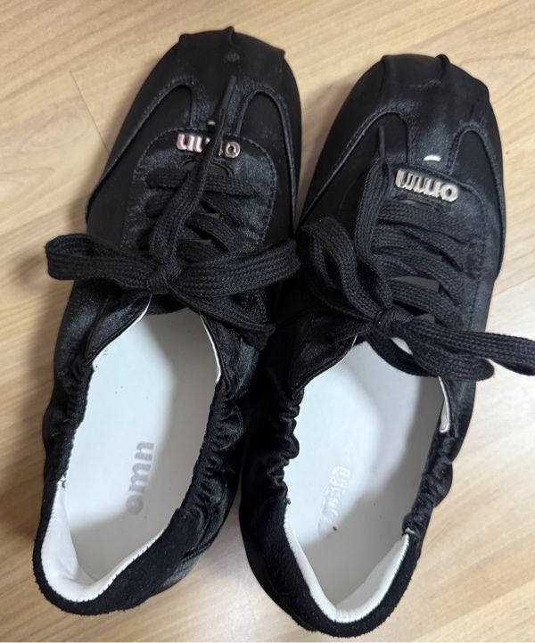 OMNIPOTENT ■ Omn Satin sneakers MUSINSA | OMNIPOTENT omn Satin sneakers _Black