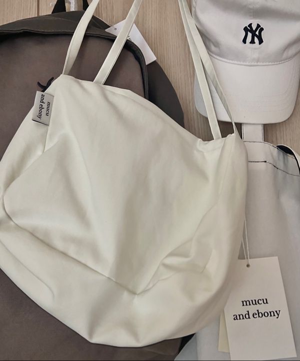 MUSINSA | MUCU AND EBONY Marsh Mellow Bag _ Black