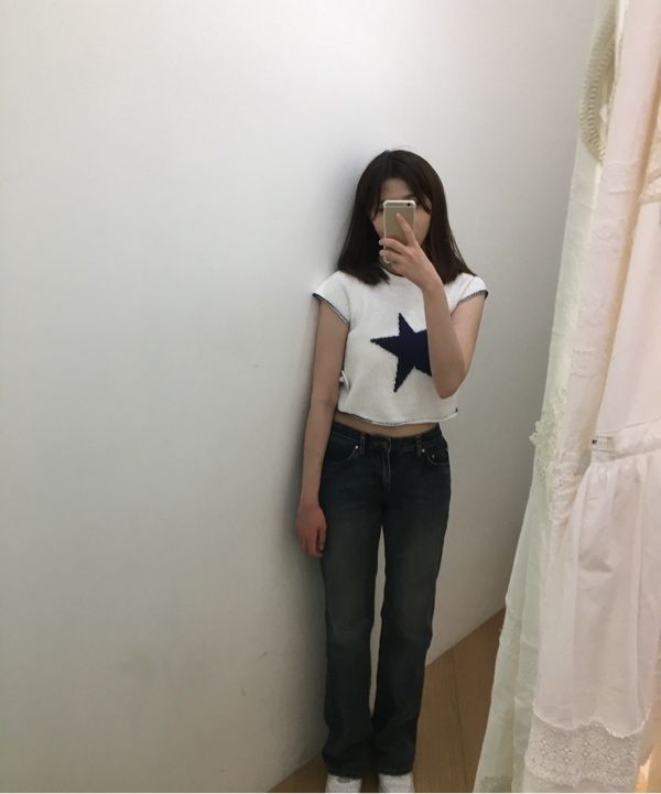 ★GLOWNY★WESTERN FLARE JEANS (VINTAGE BLUE)★正規品/送料込 MUSINSA | GLOWNY WESTERN FLARE JEANS (VINTAGE BLUE)