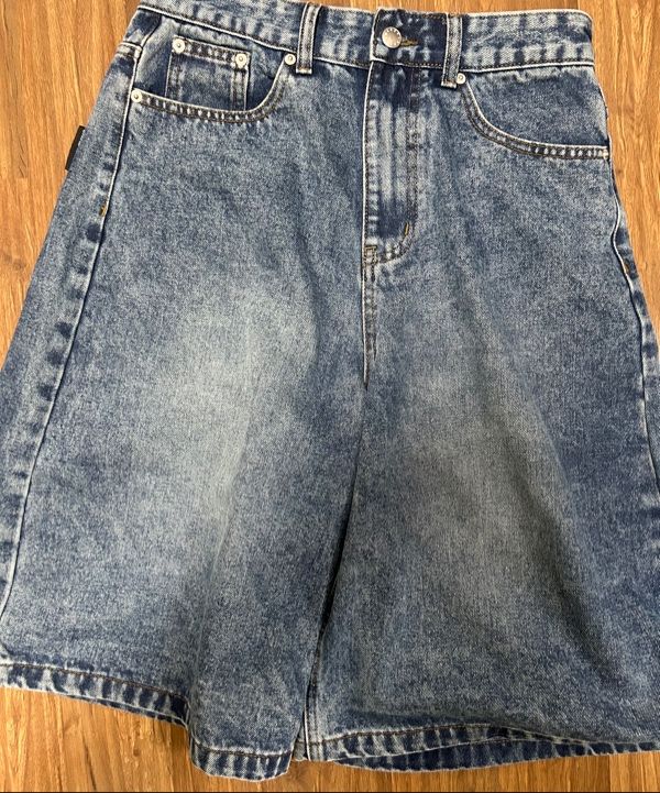 [ANDTHEOTHER] Bermuda denim shorts /追跡付 Half Pipe Bermuda Fray Short | MOTHER | elysewalker