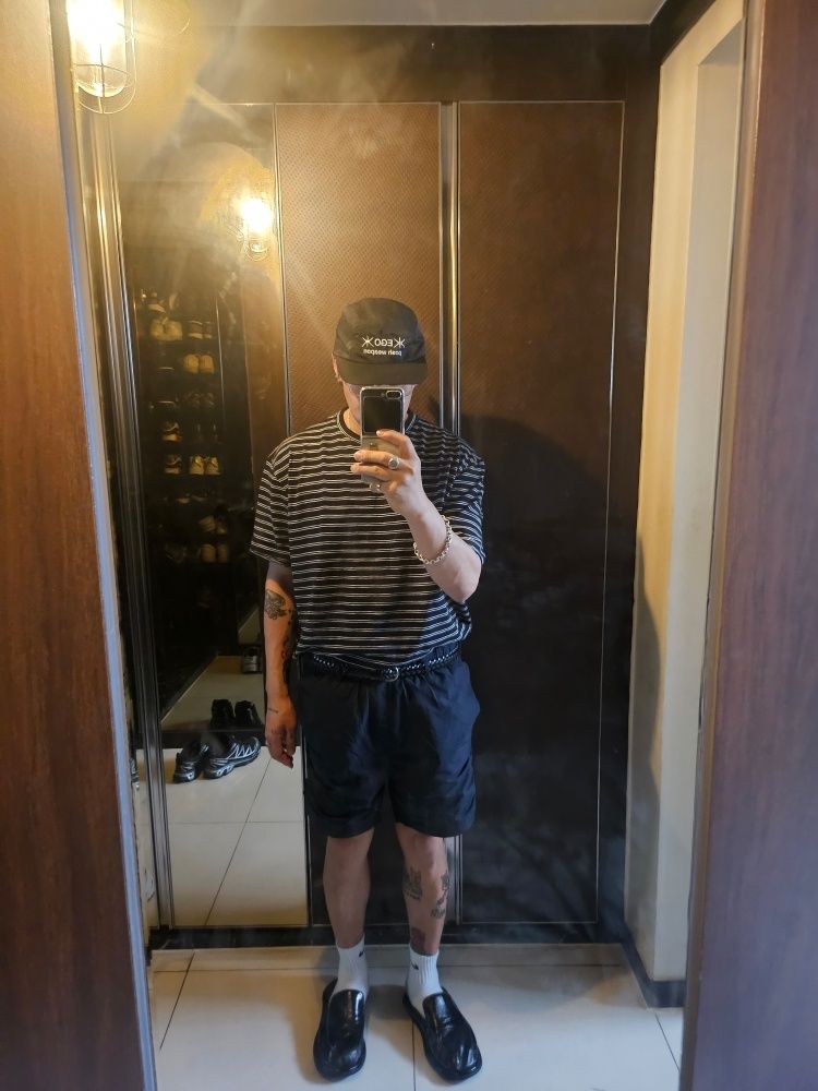 【PARTIMENTO】 Side Puckering Shorts / 追跡付 MUSINSA | PARTIMENTO Side Puckering Shorts Charcoal