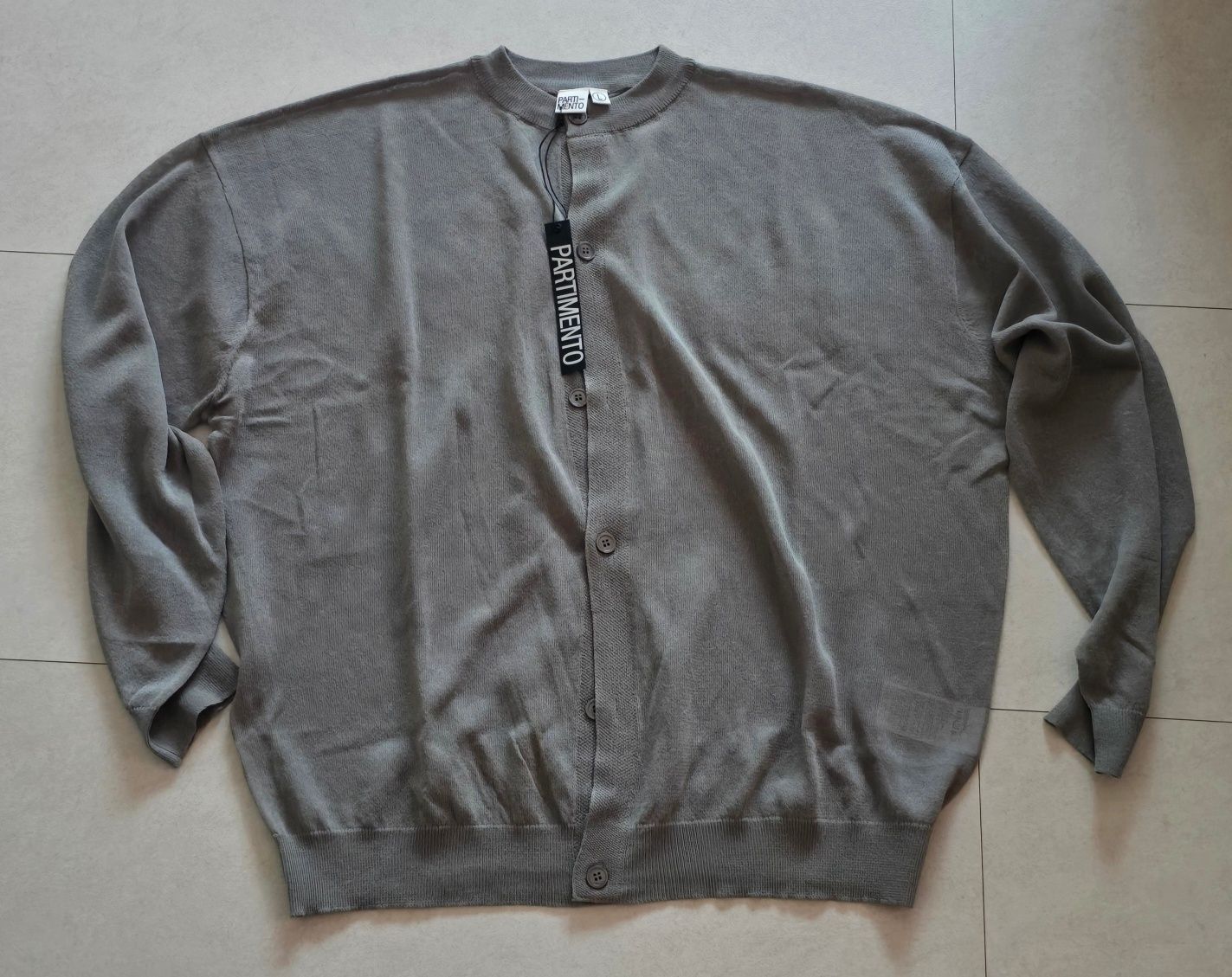 【PARTIMENTO】 Linen Blend Knit Round Cardigan /追跡付 MUSINSA | PARTIMENTO [Badge Giveaway] Linen Blend Knit Round