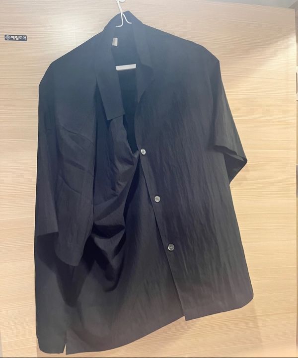 シャツ COOR Natural Linkle Open Collar Shirt 5SH007 MUSINSA | COOR Natural Linkle Open Collar Shirt (White)