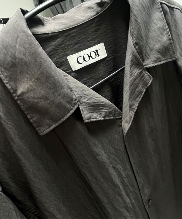 COOR ナチュラルリンクルオープンカラーシャツ MUSINSA公式 | COOR ナチュラルリンクルオープンカラーシャツ