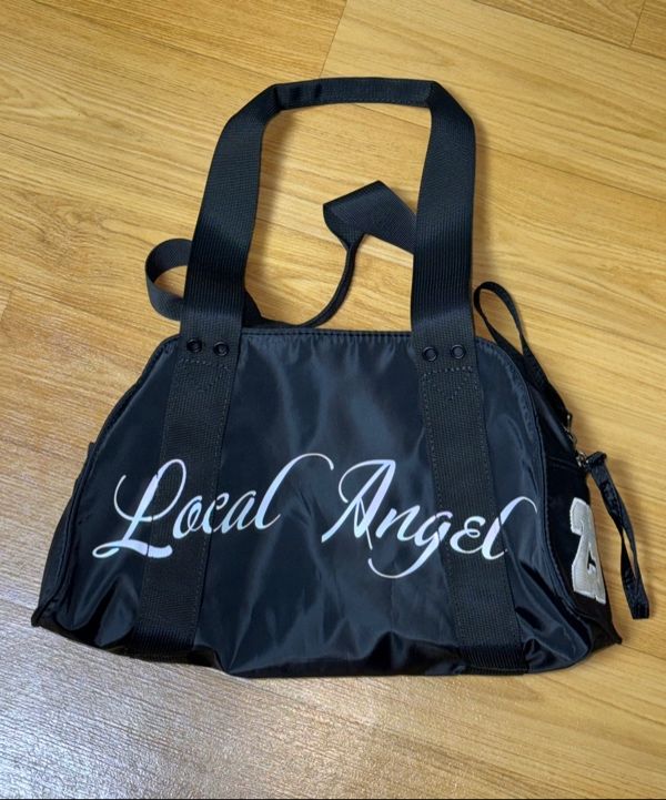 ● SCULPTOR ● Local Angel Gym Bag Local Angel Gym Bag Black – Sculptor