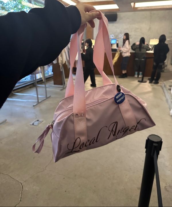 【SCULPTOR】Local Angel Gym Bag Local Angel Gym Bag Black – SCULPTOR JAPAN